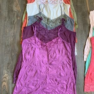 Maurice’s Crinkle Camisoles